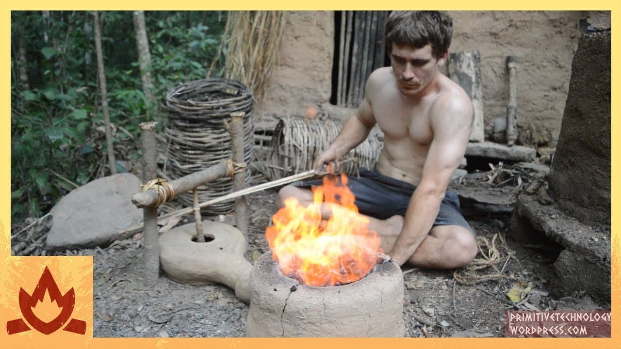 Youtube video thumbnail from Primitive Technology's channel.